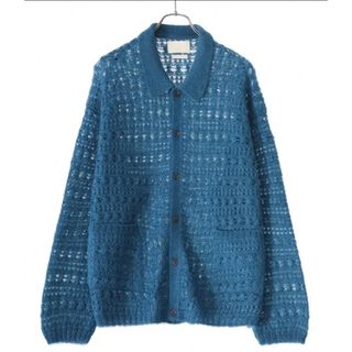 ヨーク(YOKE)のMOHAIR SILK MESH KNIT SHIRT  ヨーク　YOKE(ニット/セーター)