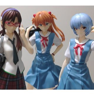 バンプレスト(BANPRESTO)の【中古】一番くじ アスカ ＆ レイ ＆ マリ フィギュアセット(アニメ/ゲーム)