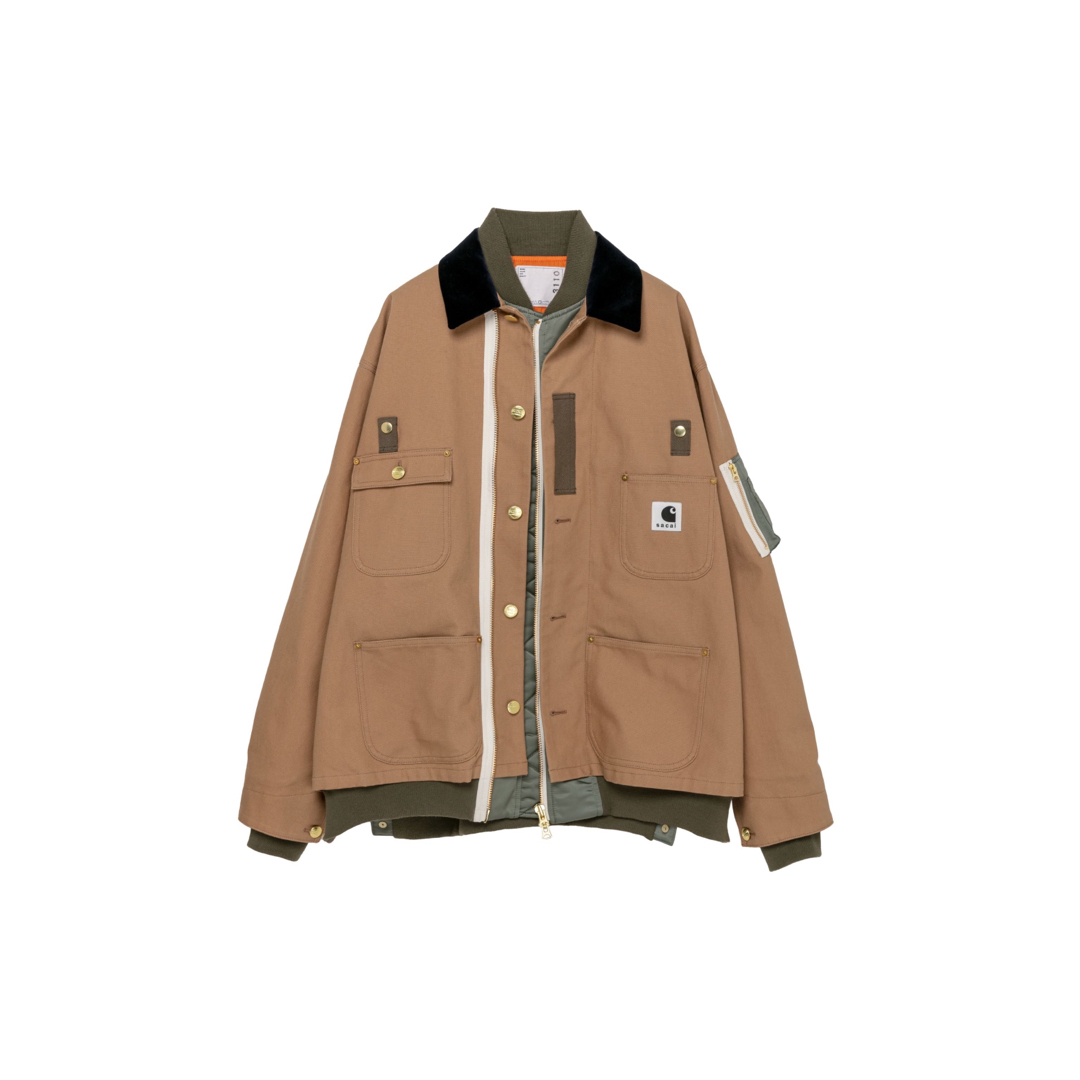 Carhartt x sacai Canvas x MA-1 Jacket