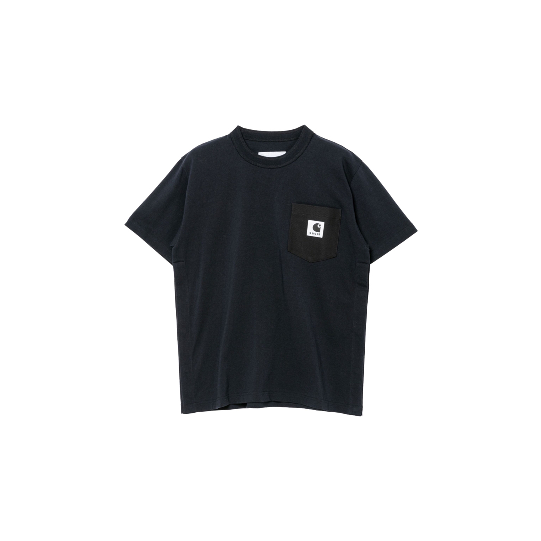 sacai(サカイ)のCarhartt x sacai T-shirt NAVY メンズのトップス(Tシャツ/カットソー(半袖/袖なし))の商品写真