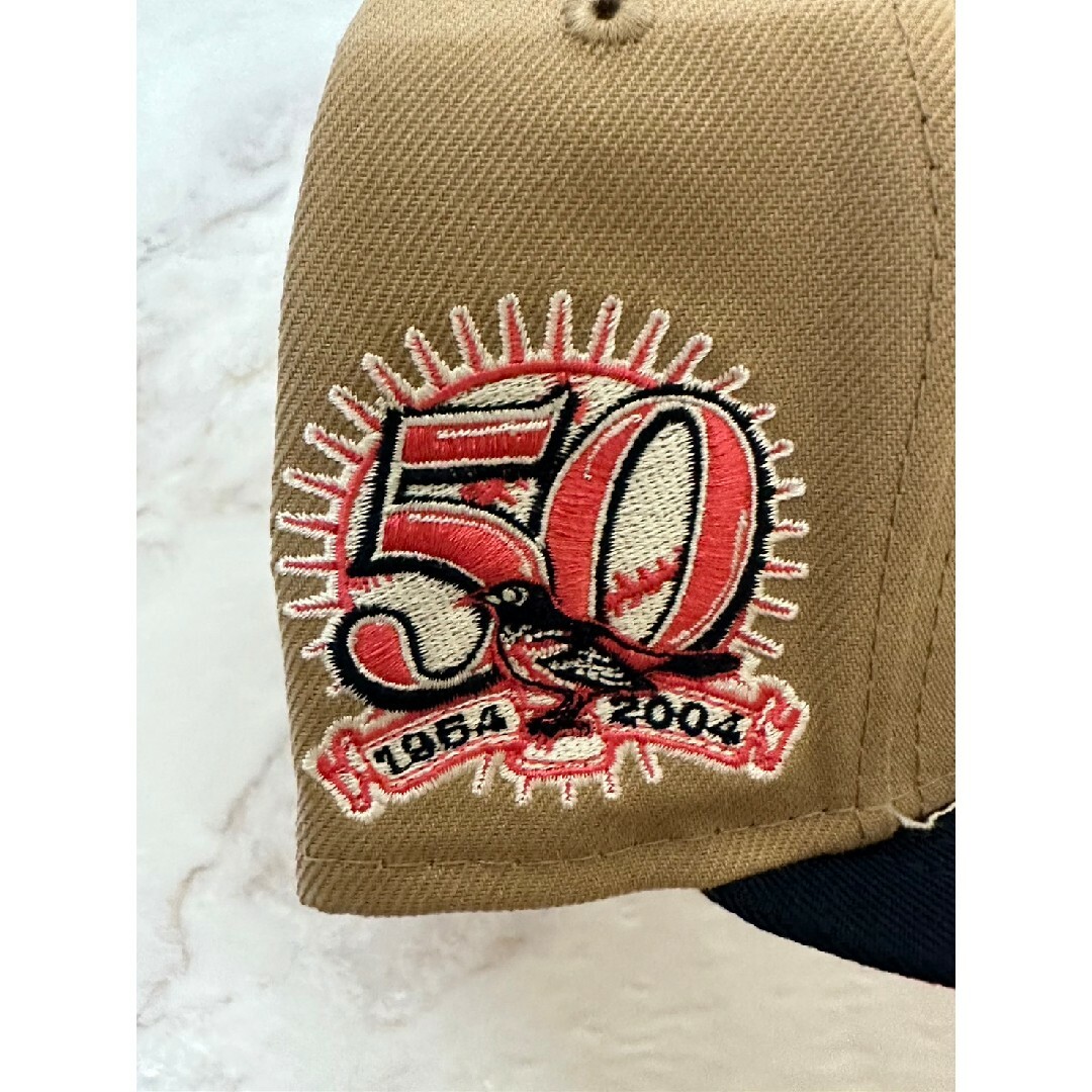 帽子Newera 59fifty ボルチモアオリオールズ 50thアニバーサリー