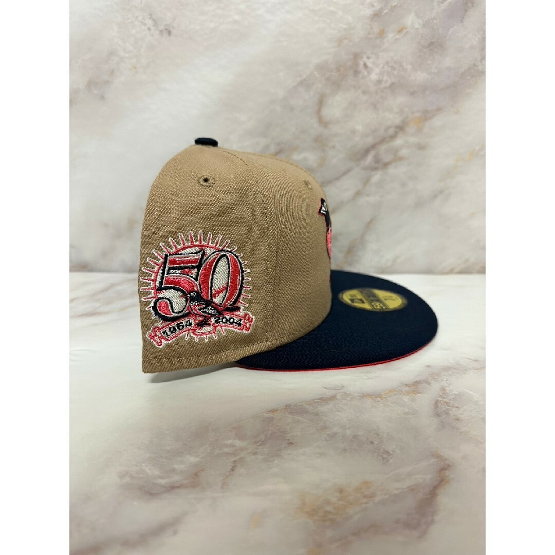 帽子Newera 59fifty ボルチモアオリオールズ 50thアニバーサリー