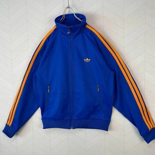 adidas - 入手困難 90s adidas トラックジャケット デサント製 青