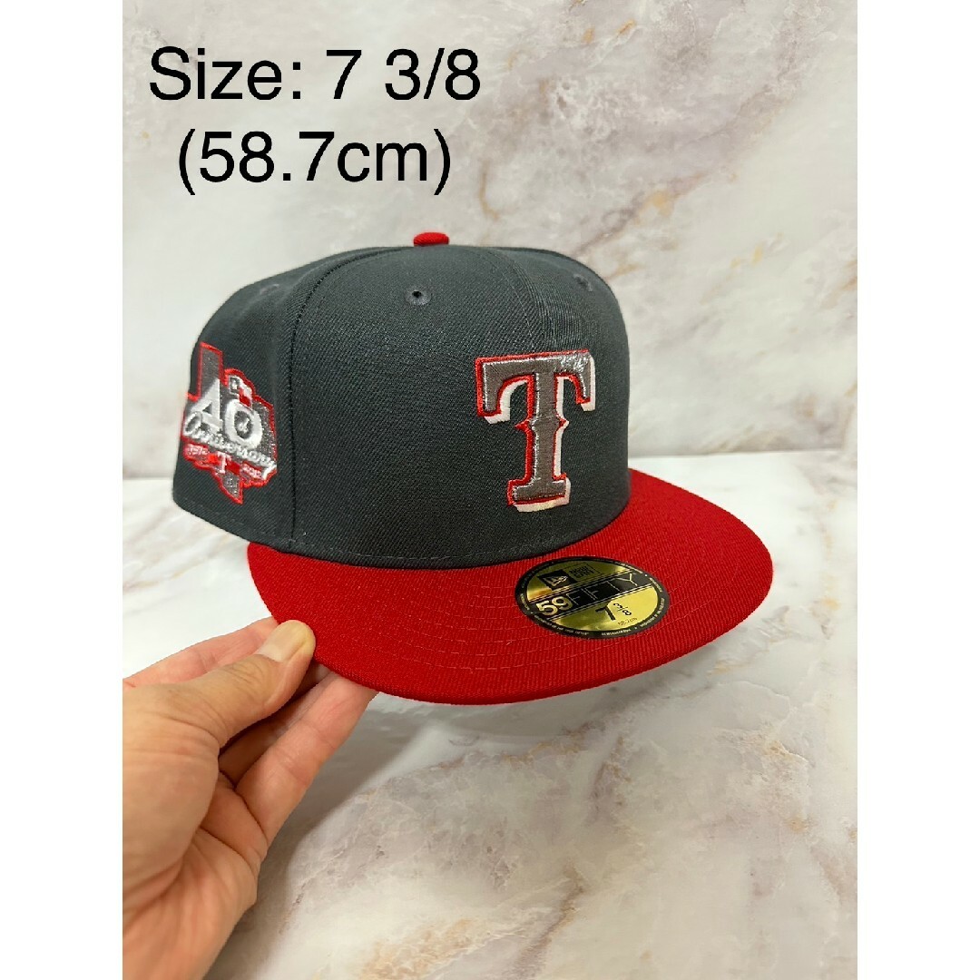 Newera 59fifty テキサスレンジャース 40thアニバーサリー | フリマアプリ ラクマ