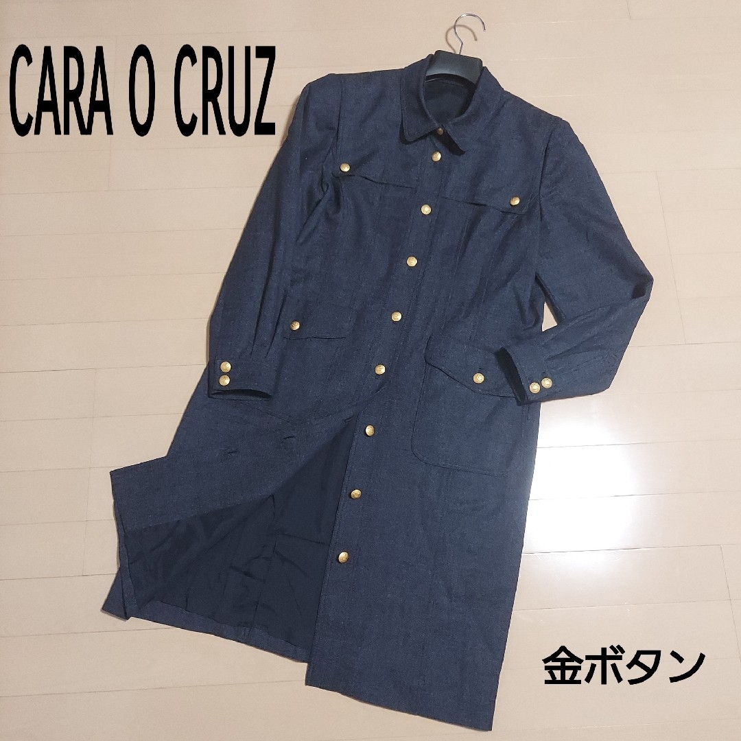 leilian - (極美品)CARA O CRUZ レリアン コート 金ボタン ウールの