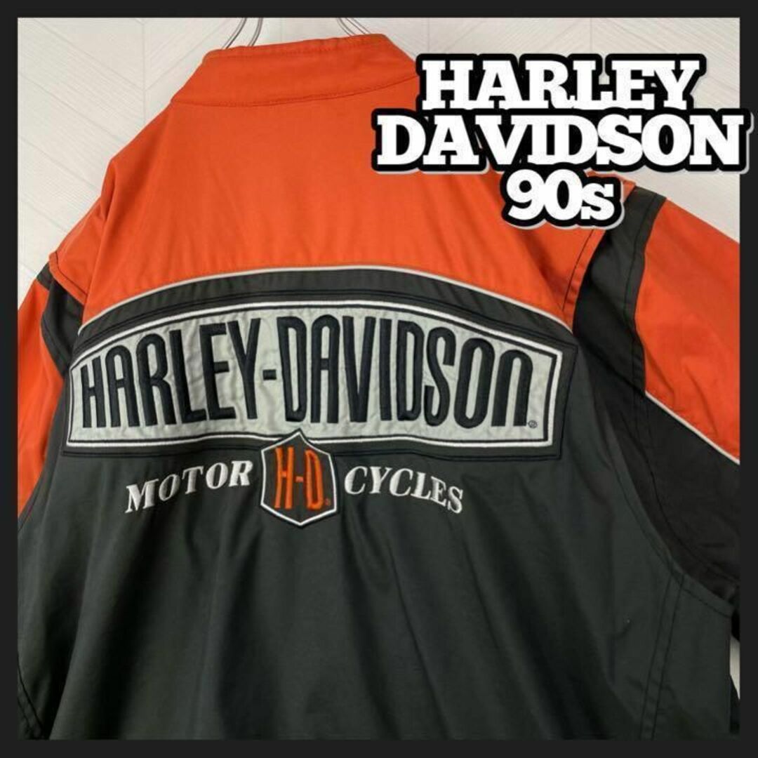 Harley Davidson - 激レア90s ハーレーダビッドソン ナイロン