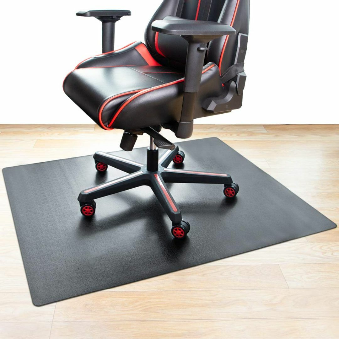 【色: ダークグレー】椅子 マット 90×120cm HUIJIE ゲーミングチ