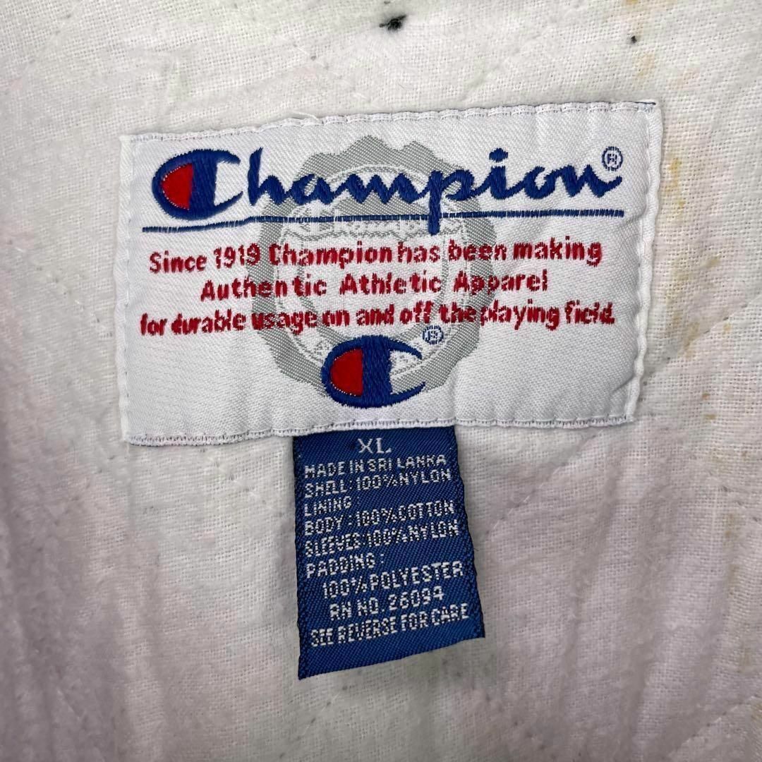 チャンピオン ナイロンジャケット スーパービックシルエット 刺繍ロゴ USA ナイロンジャケット