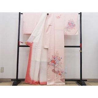 平和屋野田店■訪問着 吉祥囲楓文 逸品 n-kv1788