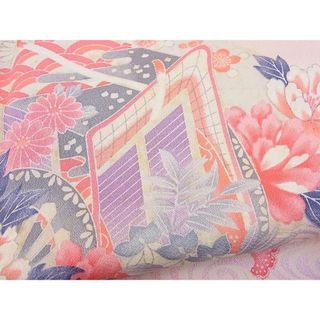 平和屋野田店■訪問着 吉祥囲楓文 逸品 n-kv1788
