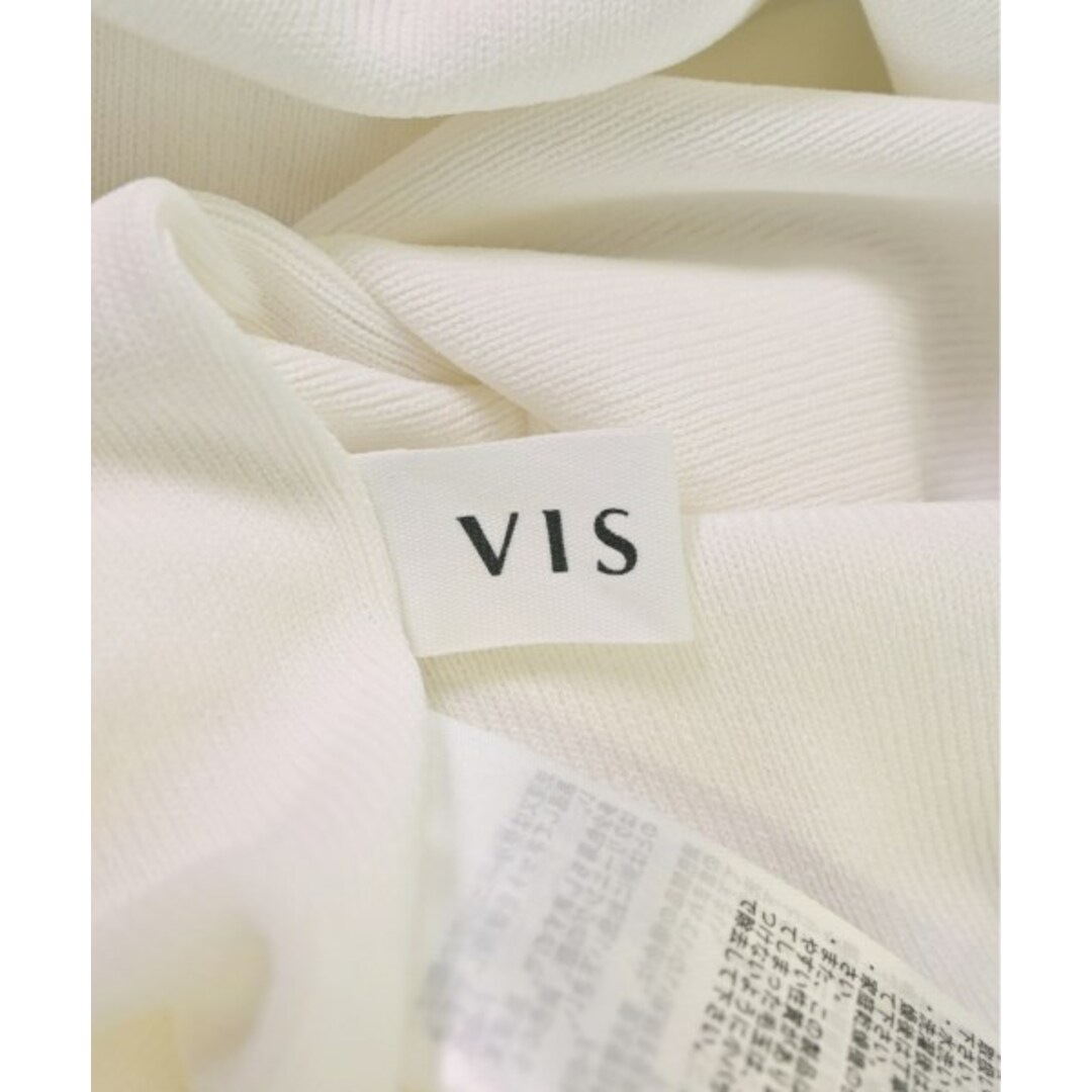 ViS(ヴィス)のViS ヴィス Tシャツ・カットソー F 白 【古着】【中古】 レディースのトップス(カットソー(半袖/袖なし))の商品写真