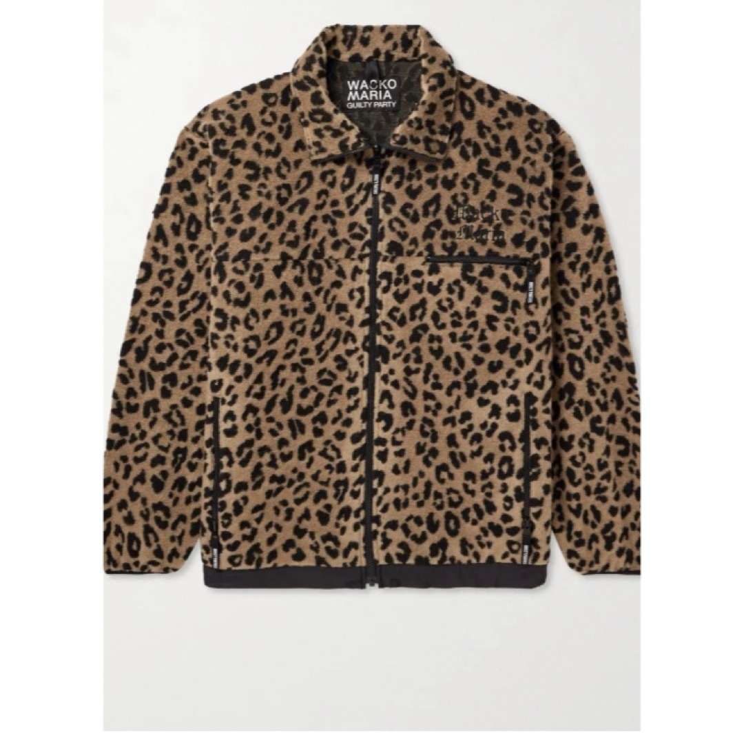 美品 WACKO MARIA LEOPARD PILE BOA PARKA