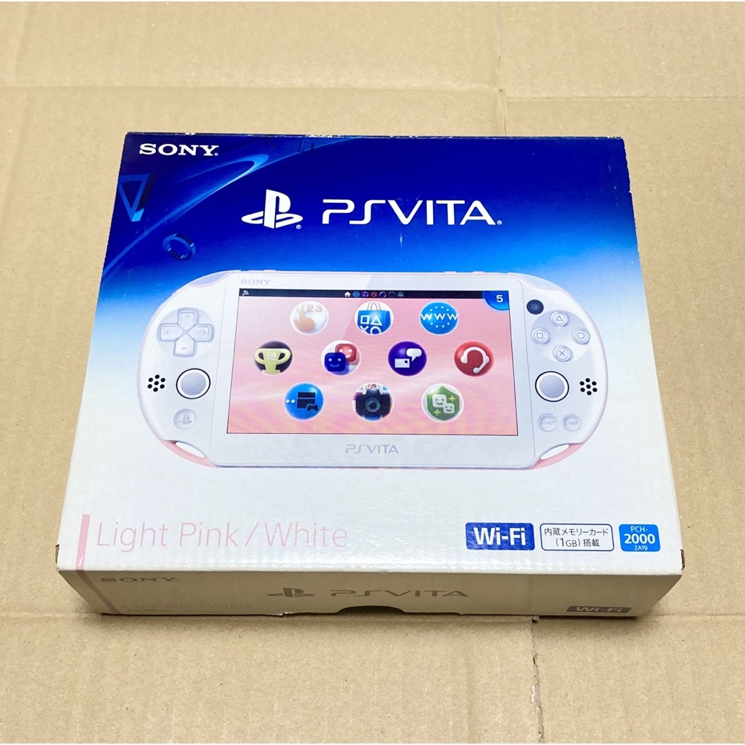 PSV【新品未使用品】PS Vita PCH-2000ZA19 ライトピンク／ホワイト