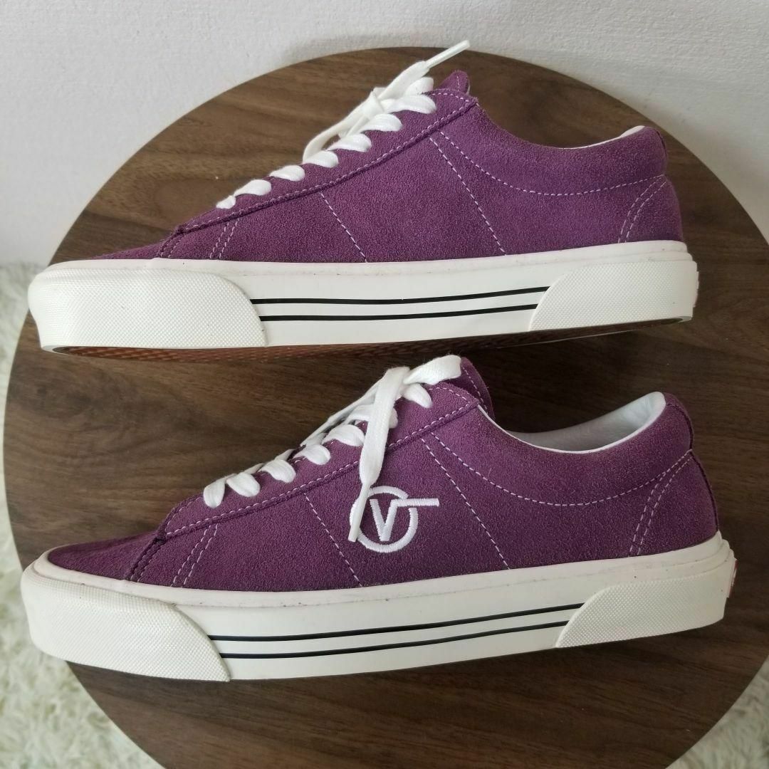 VANS(ヴァンズ)の新品未使用URBAN RESEARCH別注VANSシドスエードアナハイム26㎝紫 メンズの靴/シューズ(スニーカー)の商品写真