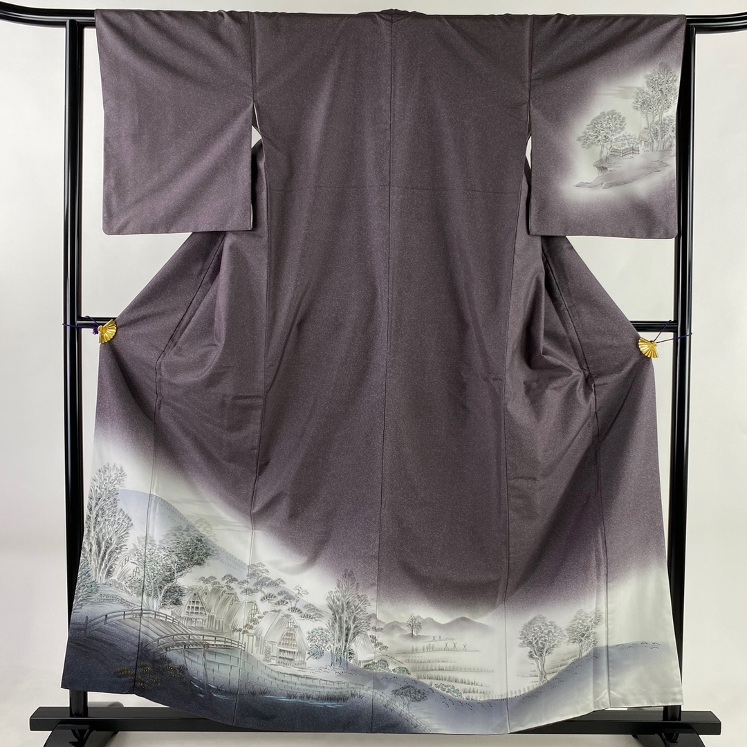 訪問着 身丈155.5cm 裄丈63.5cm 正絹 美品 秀品