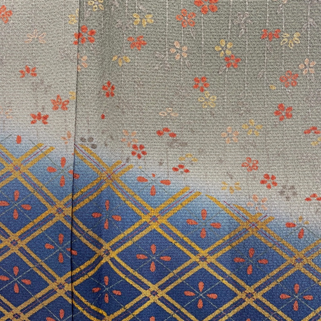 訪問着 身丈160cm 裄丈62cm 正絹 美品 秀品 - 着物