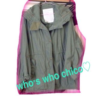 フーズフーチコ(who's who Chico)のwho's who chico♡コート(ミリタリージャケット)