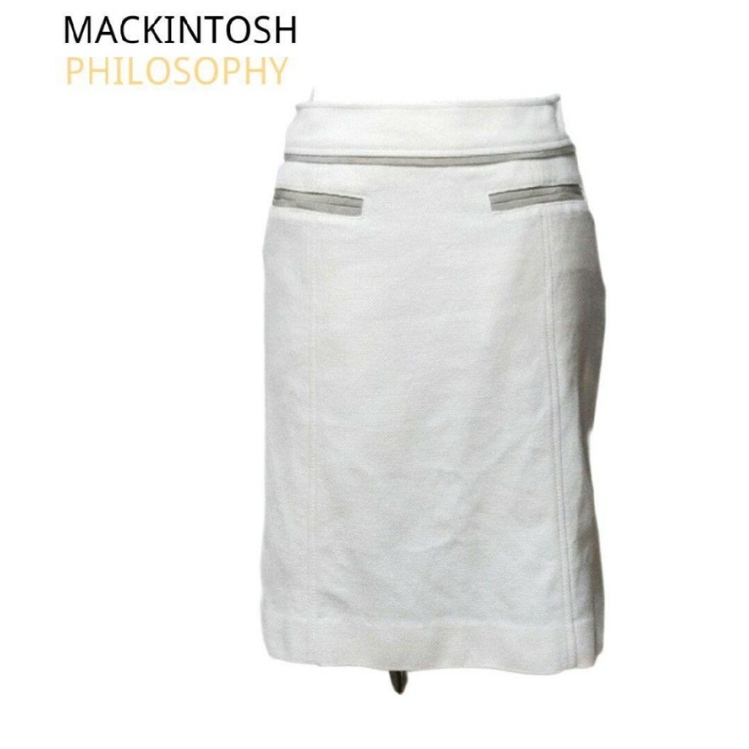 MACKINTOSH PHILOSOPHY(マッキントッシュフィロソフィー)の✨MACKINTOSH PHILOSOPHY★膝丈スカート★size36 レディースのスカート(ひざ丈スカート)の商品写真