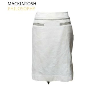 マッキントッシュフィロソフィー(MACKINTOSH PHILOSOPHY)の✨MACKINTOSH PHILOSOPHY★膝丈スカート★size36(ひざ丈スカート)