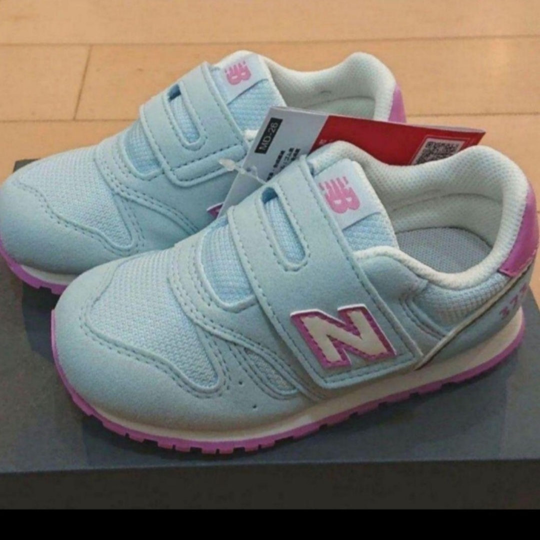 New Balance(ニューバランス)の新品 【16.5㎝】 ニューバランス NB スニーカー 373 XT 水色 キッズ/ベビー/マタニティのキッズ靴/シューズ(15cm~)(スニーカー)の商品写真