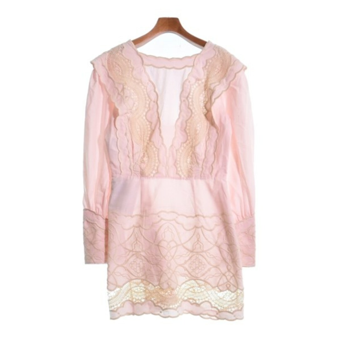ALBERTA FERRETTI - Alberta Ferretti ワンピース 44(L位) ピンク