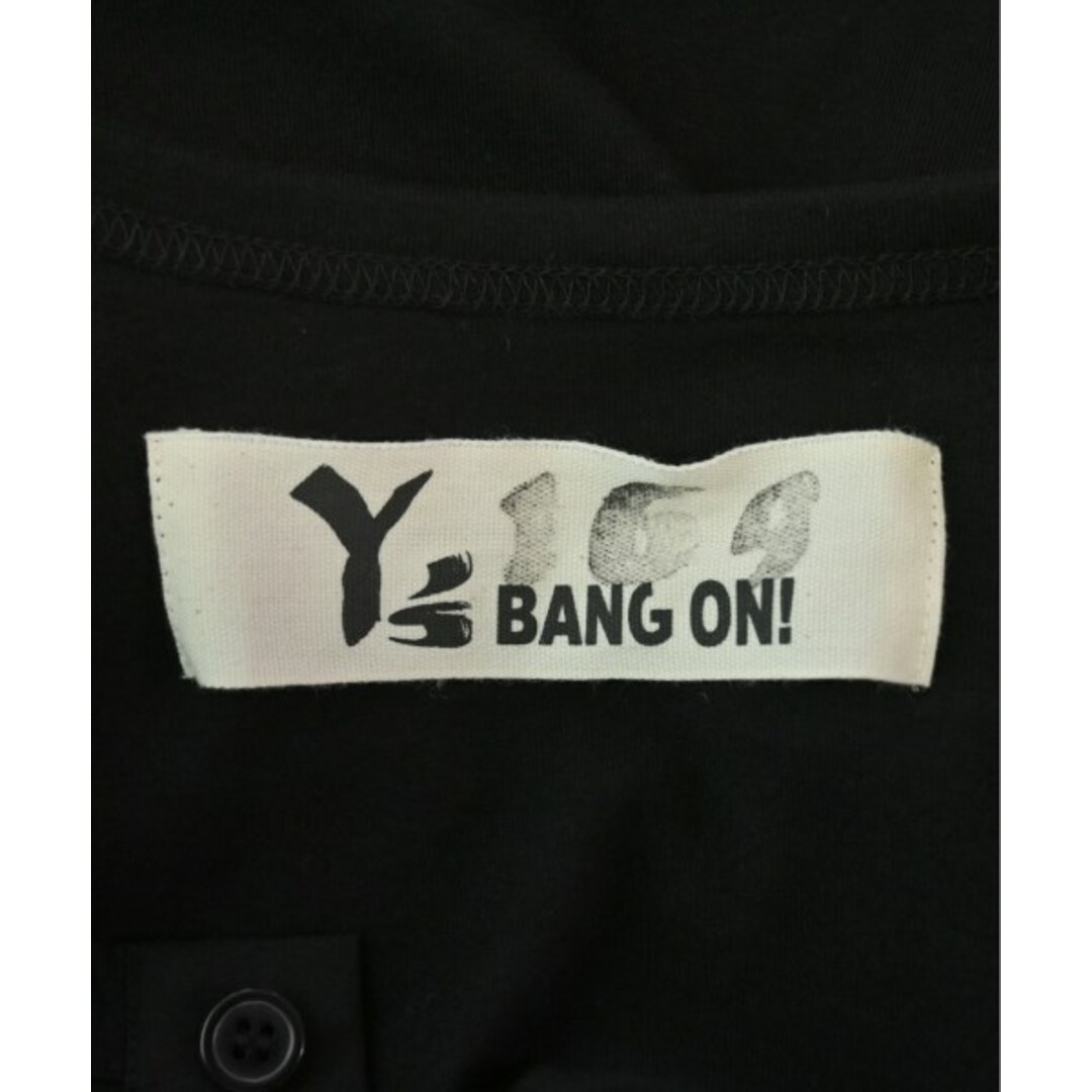 Y's BANG ON! ワイズバングオン Tシャツ・カットソー 2(M位) 黒