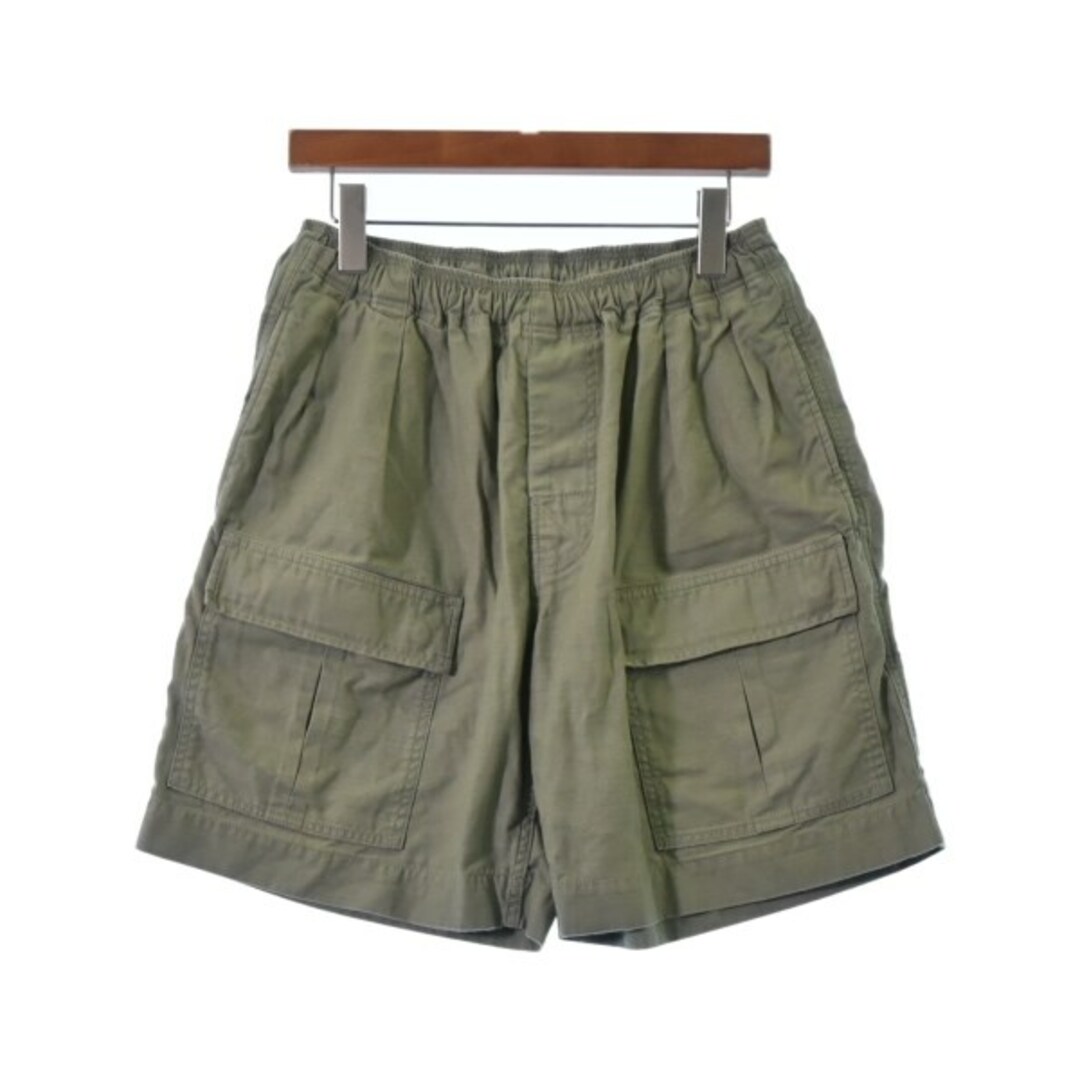 COMFORTABLE REASON ショートパンツ -(XS位) カーキ 【古着】【中古