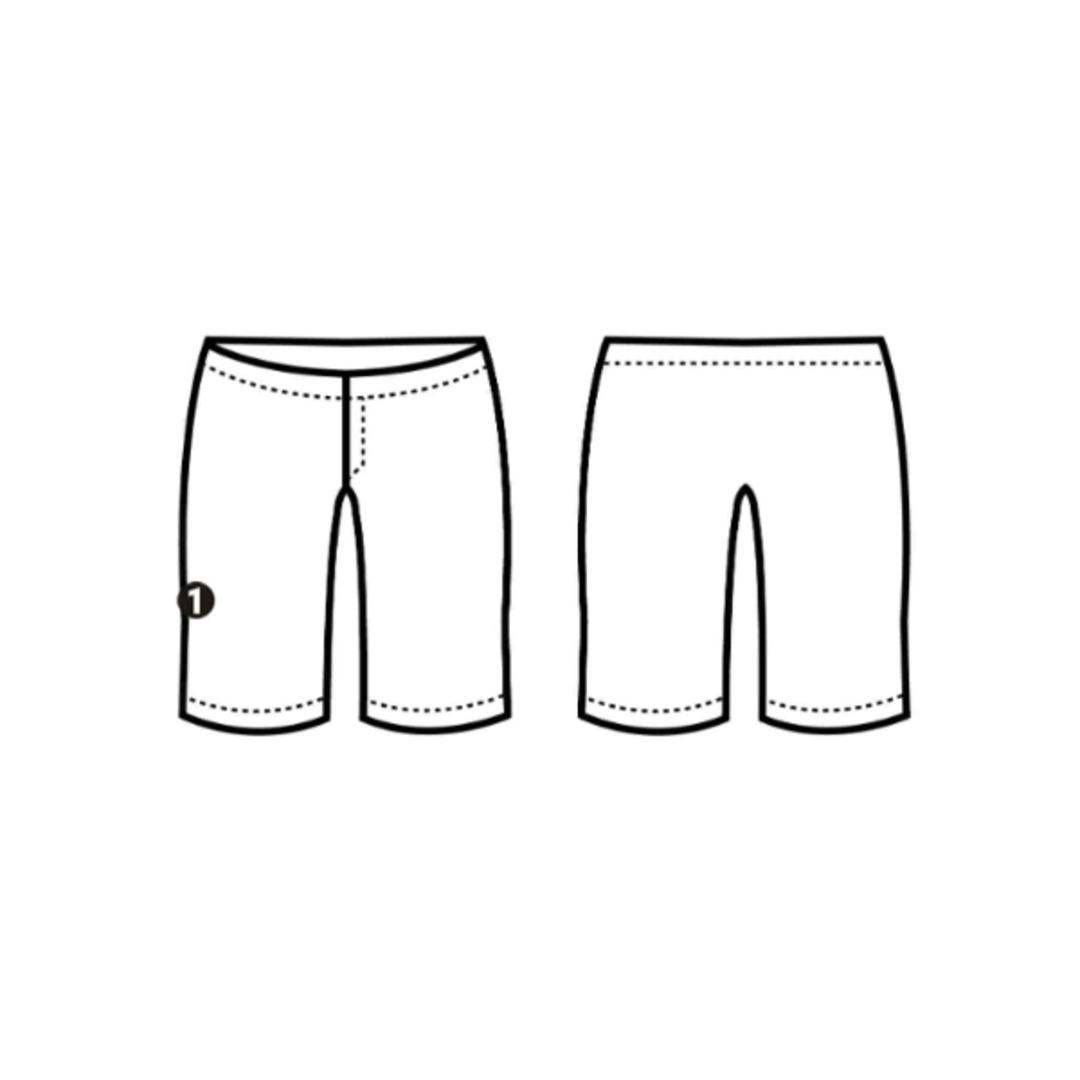 COMFORTABLE REASON ショートパンツ -(XS位) カーキ 【古着】【中古