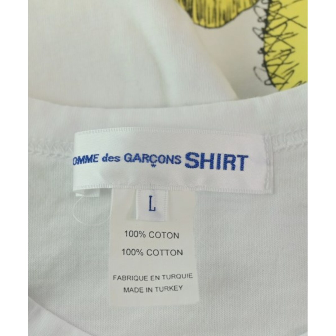 COMME des GARCONS SHIRT Tシャツ・カットソー L 白