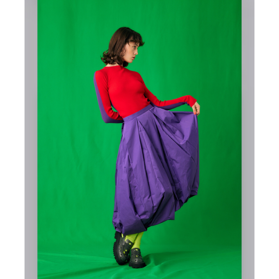 enfold ENFOLD TACK BALLOON-SKIRT エンフォルド