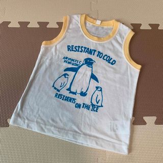 【お買得】タンクトップ 男の子 ペンギン ぺんぎん 肌着(Tシャツ/カットソー)