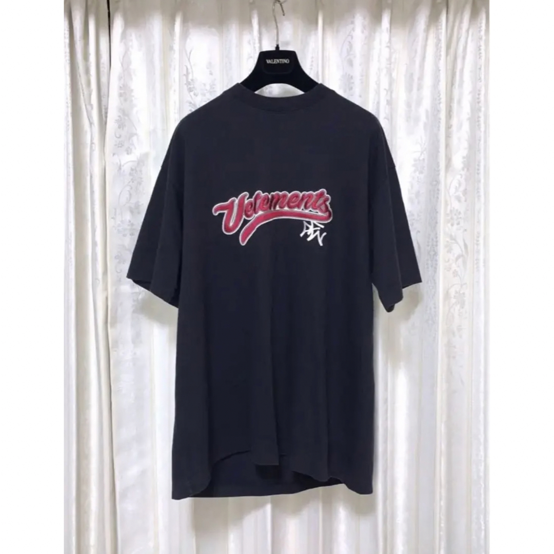 希少 vetements ロゴTシャツ L ヴェトモン