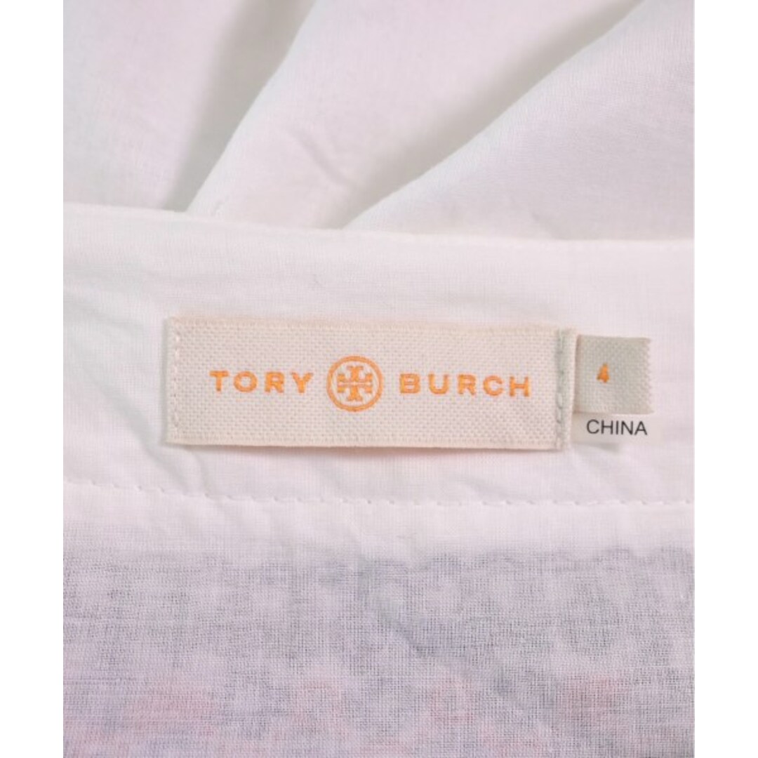 Tory Burch   TORY BURCH トリーバーチ ブラウス 4XL位 白x紺x赤