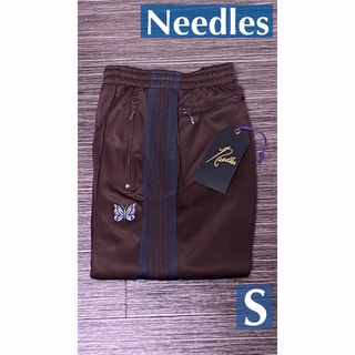 新品未使用　needles トラックパンツ　ブラック　ターコイズ