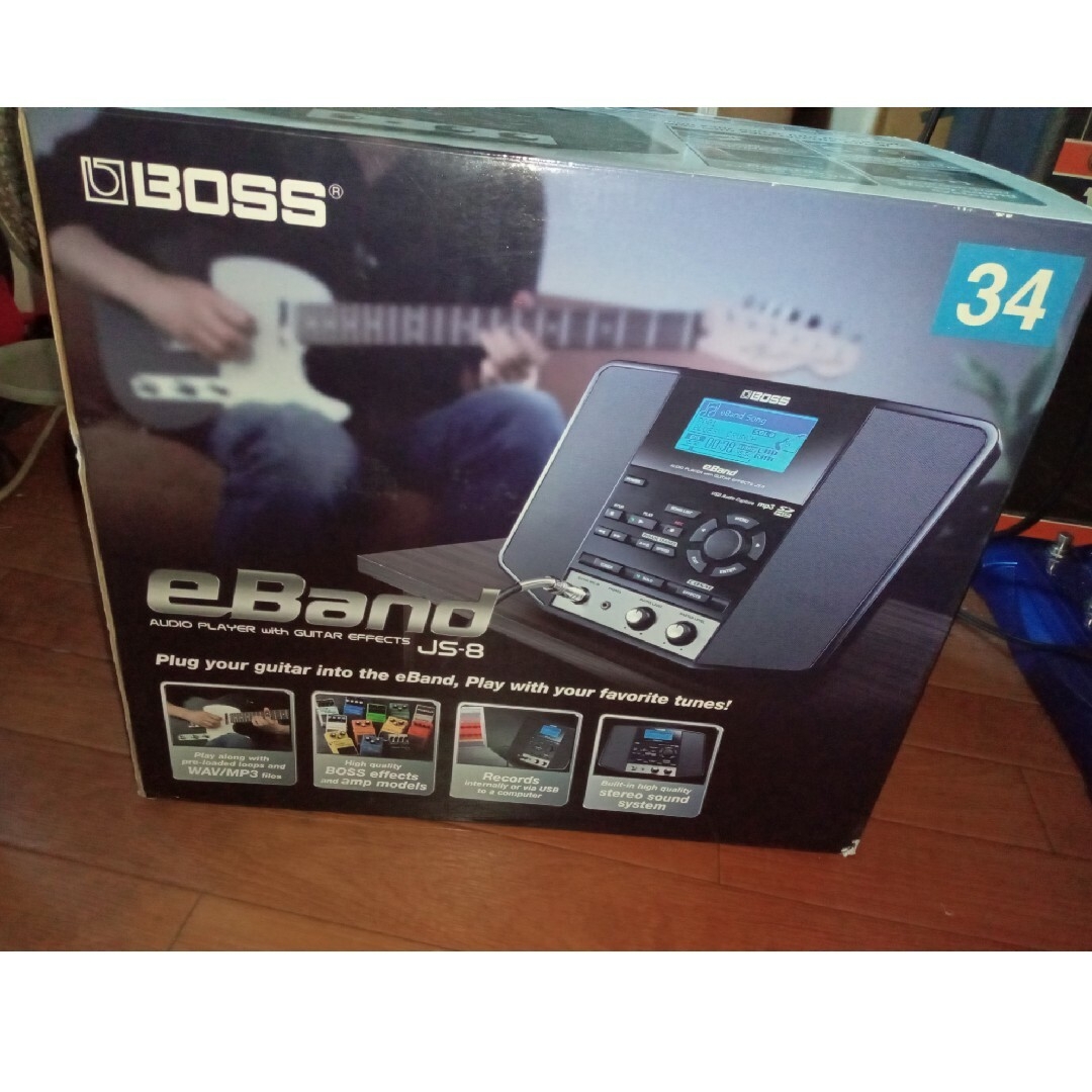 BOSS e-band js-8 箱付き美品 eband - エフェクター