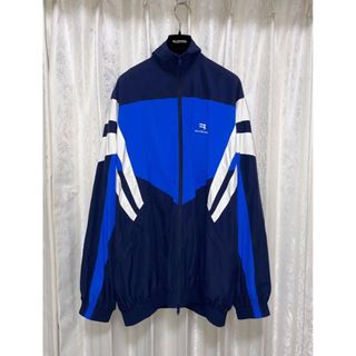 希少】BALENCIAGA Tracksuit Jacket NAVY | ortigueiramais.com.br