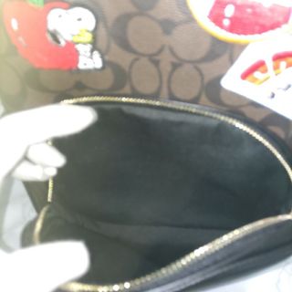COACH - COACH コーチ スヌーピー コラボ リュック ブラウン ワッペン