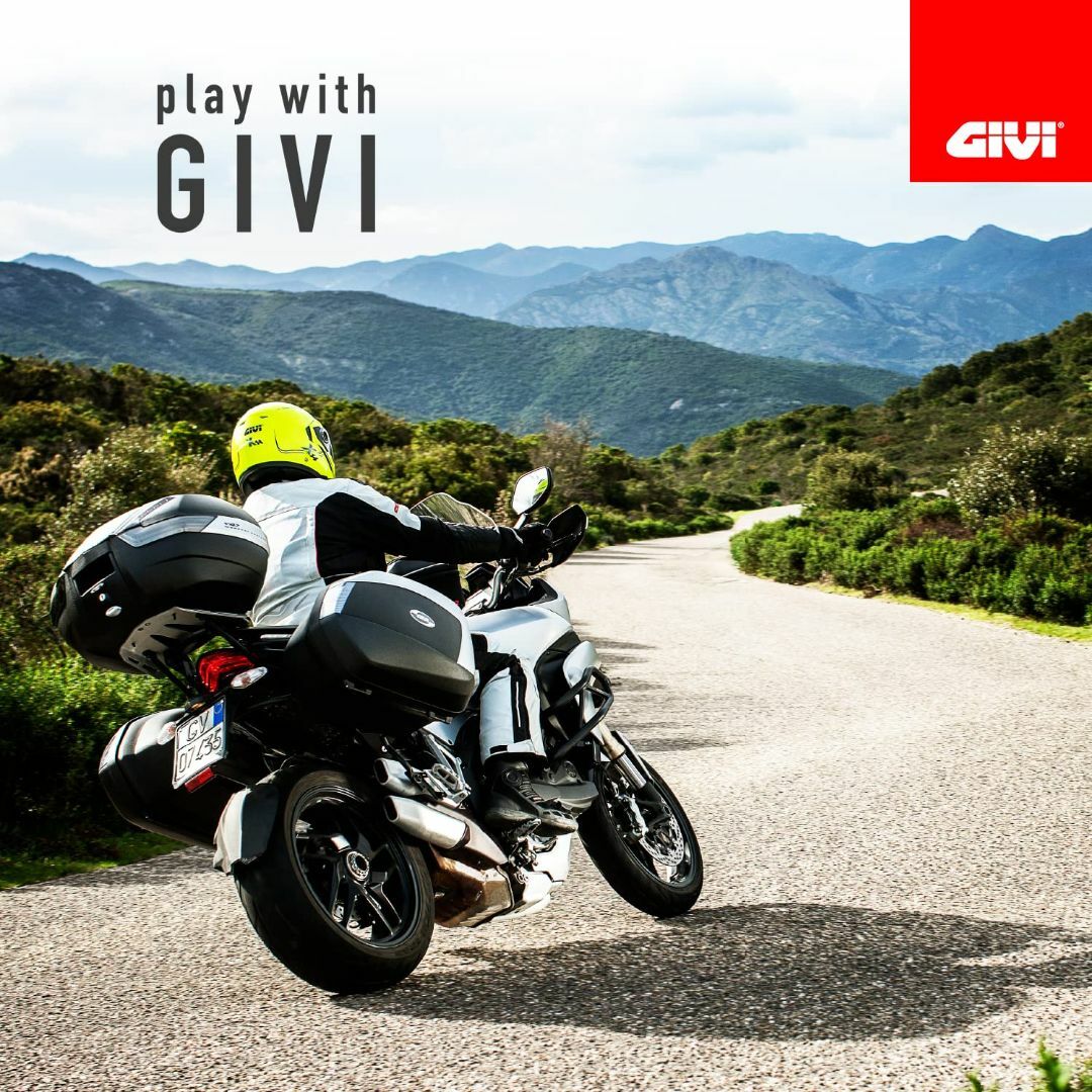 GIVI(ジビ) バイク用 リアボックス モノロック 42L ANTARTICA