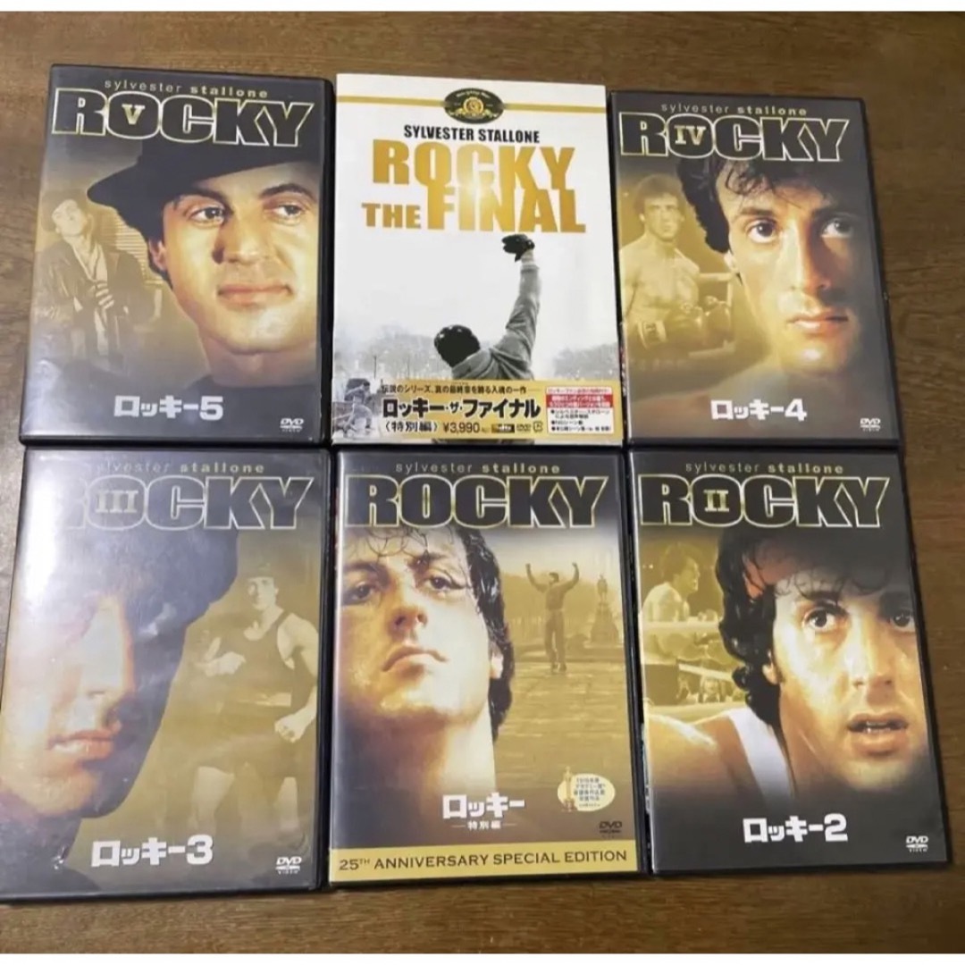 ロッキーシリーズDVDセットです！！