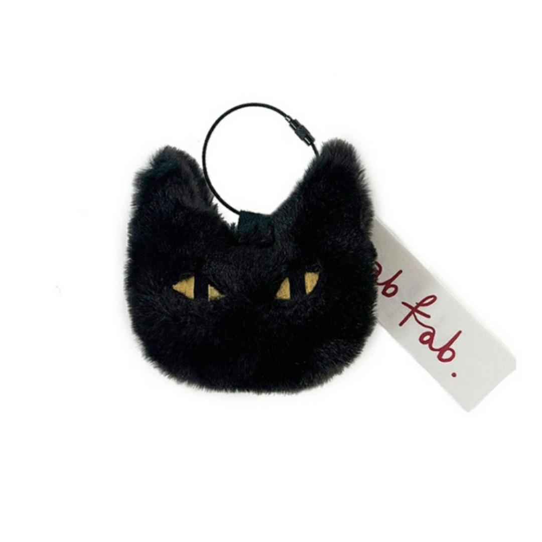 SUG着用 ab fab. Big black cat Key ring