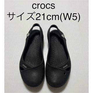 クロックス(crocs)の値下げ中♫クロックス　サンダル　レディース 21cm W5(サンダル)