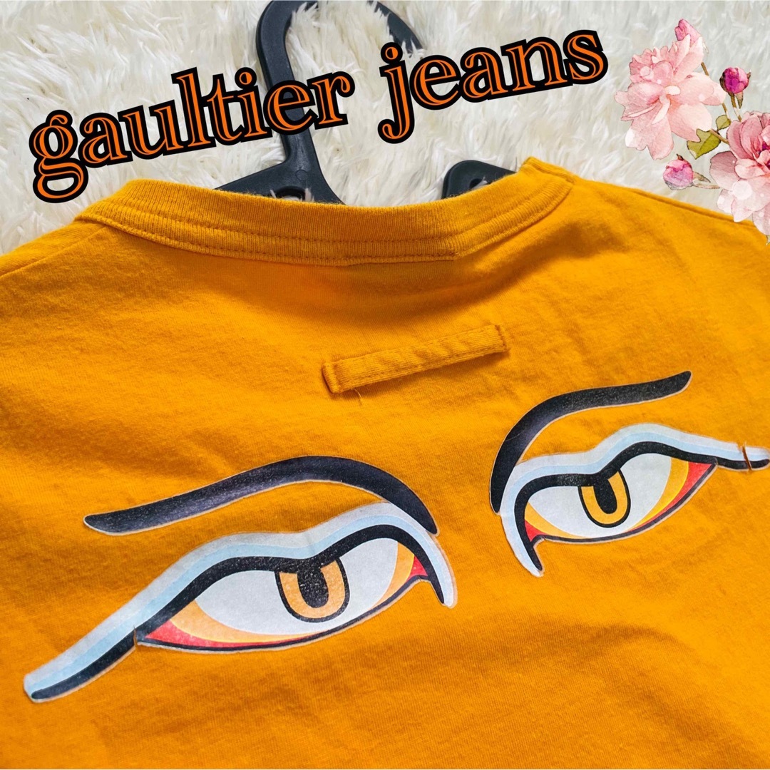 Tシャツ(半袖/袖なし)【gaultier jeans】激レア♪エジプト　眼　目　プリント