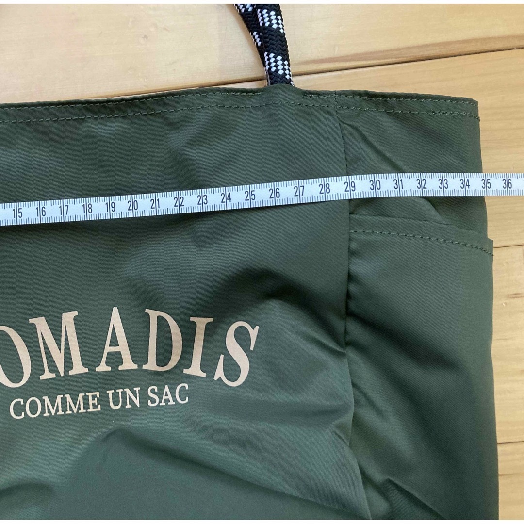 NOMADIS(ノマディス)のNOMADIS トートバッグ　カーキ レディースのバッグ(トートバッグ)の商品写真