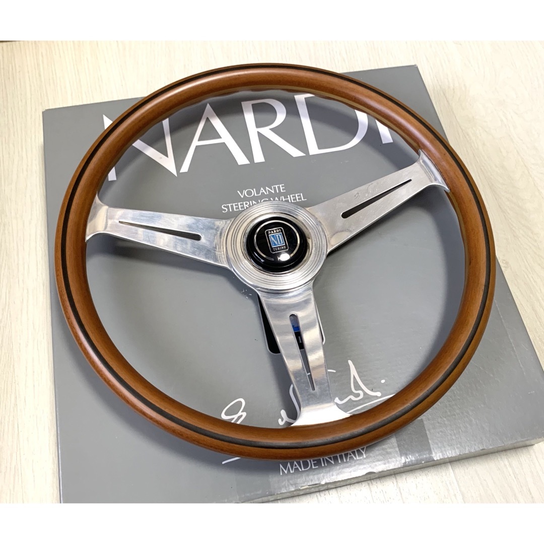 NARDI ウッドステアリング　365mm 希少　ヴィンテージ品