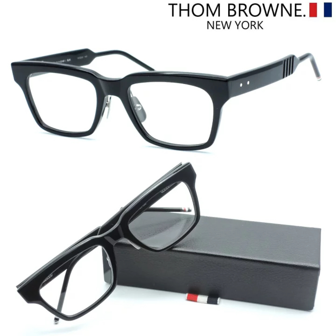 【月末限定値下】THOM BROWNE/黒セル  TBX-418-54-01AF