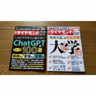 週刊ダイヤモンド2冊セット(ビジネス/経済/投資)