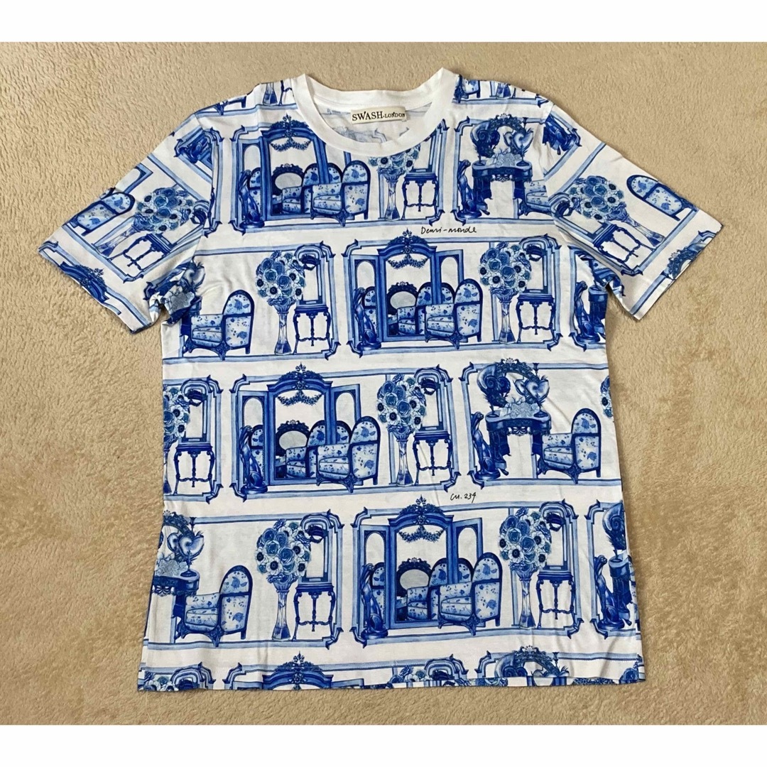 SWASH LONDONスウォッシュ 総柄Tシャツ