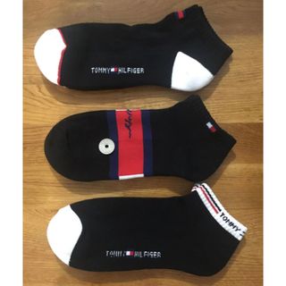 トミーヒルフィガー(TOMMY HILFIGER)の新品トミーヒルフィガーTOMMY HILFIGERメンズソックス3足セット451(ソックス)