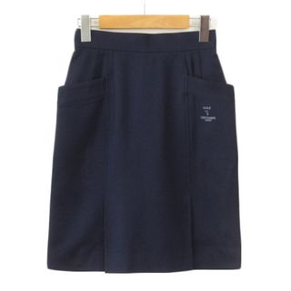 トラサルディ(Trussardi)のトラサルディ TRUSSARDI SPORT スカート タック ウール 40(ウエア)