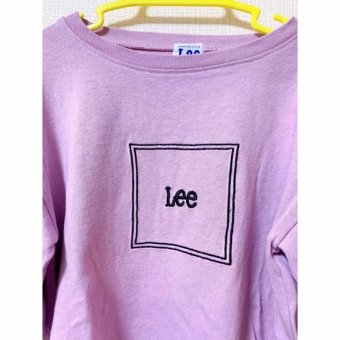 Lee(リー)のLee★重ね着風ロンT 130 キッズ/ベビー/マタニティのキッズ服女の子用(90cm~)(Tシャツ/カットソー)の商品写真